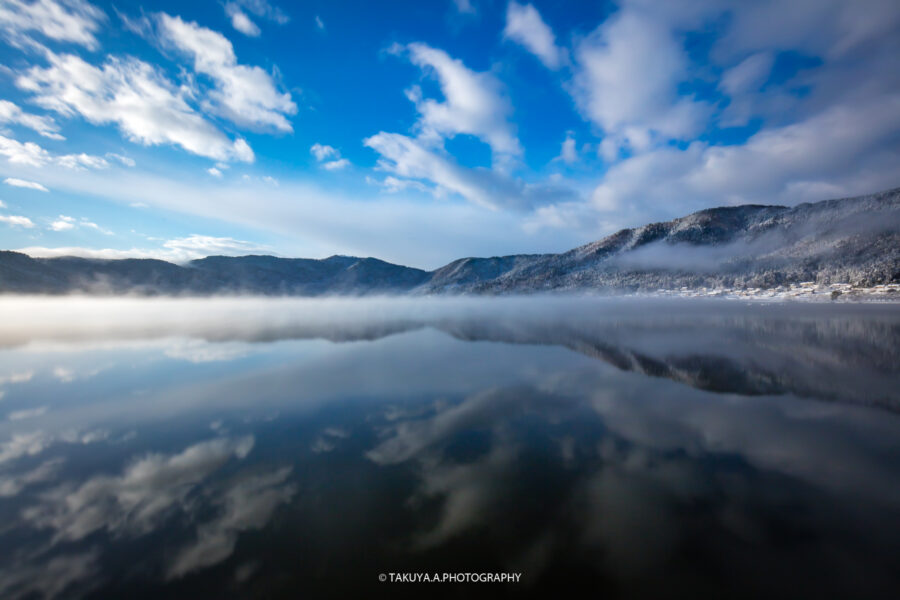 滋賀県の絶景 余呉湖の雪景色を一眼で撮影 日本のウユニ塩湖 一眼絶景 Ichigan Zekkei