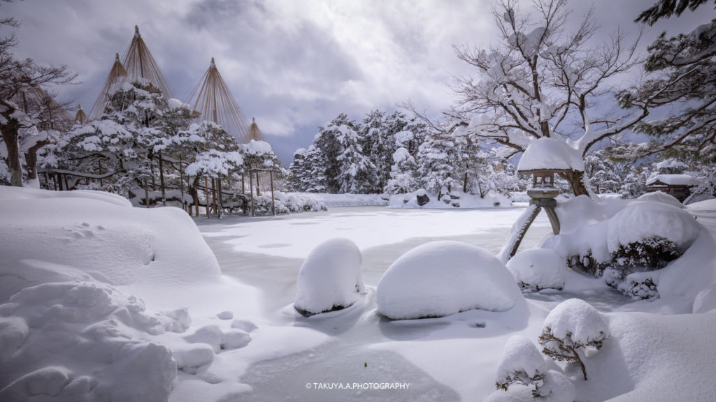 石川県の絶景 兼六園の雪景色撮影スポット2