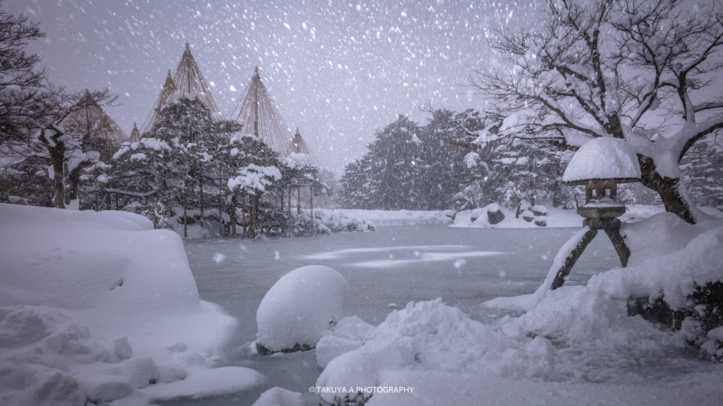 石川県の絶景 兼六園の雪景色撮影スポット3