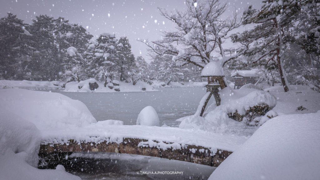 石川県の絶景 兼六園の雪景色撮影スポット4
