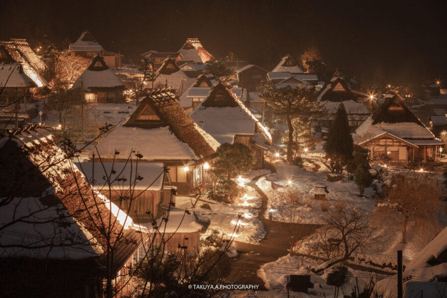 京都府の絶景 美山かやぶきの里雪灯廊を一眼で撮影 日本の原風景ライトアップ 一眼絶景 Ichigan Zekkei