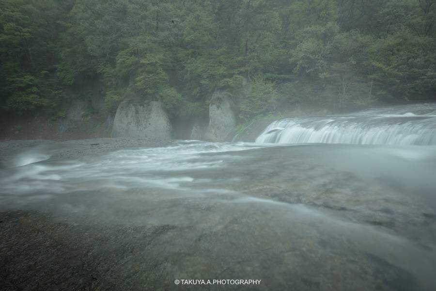 群馬県の絶景 吹割の滝