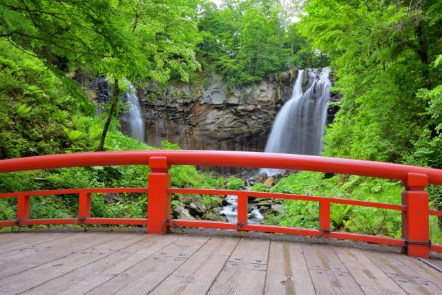 北海道の絶景 アシリベツの滝
